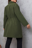 Elegant Style Suit Collar Plus Size Jacket