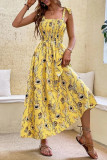 Fashion Sleeveless Camisole Printed Dress
