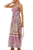 Bohemian Printed Camisole Sleeveless Dress