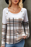 Round Neck Loose Long Sleeved Knitted Sweater