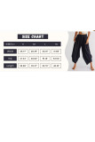 Loose Casual Solid Color Cropped Pants