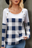Round Neck Loose Long Sleeved Knitted Sweater