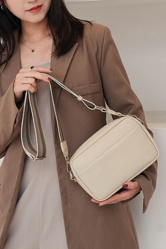 PU Crossbody Single Shoulder Small Square Bag