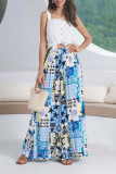 Bohemian Loose High Waisted Wide Leg Pants