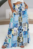 Bohemian Loose High Waisted Wide Leg Pants