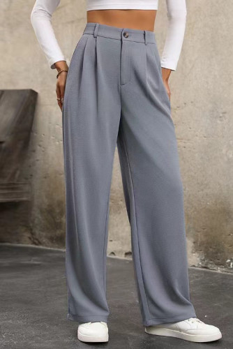 Folding Commuter High Waist Rest Leisure Trousers