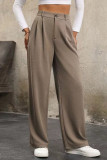 Folding Commuter High Waist Rest Leisure Trousers
