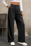Folding Commuter High Waist Rest Leisure Trousers
