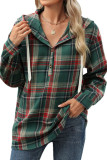 Checkered Loose Long Sleeved Shirt