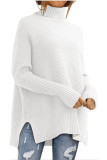 Bat Sleeve Loose Knit Long Sleeved Sweater