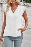 V-Neck Sleeveless Casual Loose Sweater Vest