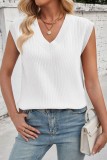 V-Neck Sleeveless Casual Loose Sweater Vest