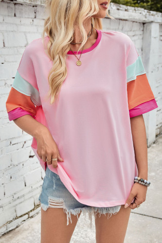 Cotton Round Neck Short Sleeved T-Shirt