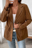 Autumn And Winter Corduroy Suit Jacket