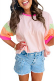 Cotton Round Neck Short Sleeved T-Shirt
