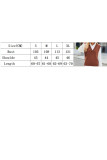 V-Neck Sleeveless Knitted Sweater Vest