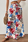 Bohemian Printed Casual Wide Leg Pants