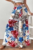 Bohemian Printed Casual Wide Leg Pants