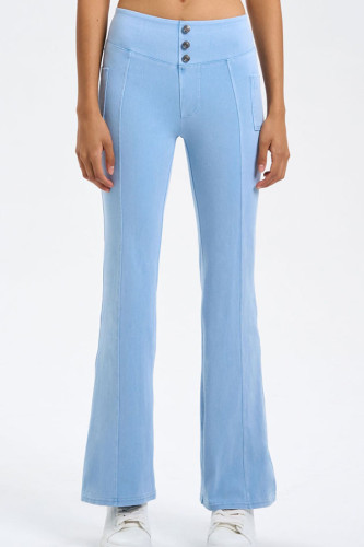 High Stretch Waist Lifting Pocket Sports Jeans
