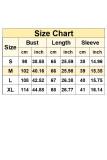 V-Neck Solid Color Loose Fitting Shirt
