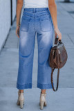 Cowboy Loose Slimming Straight Leg Pants