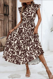 Summer Ruffled Short Sleeved Dress