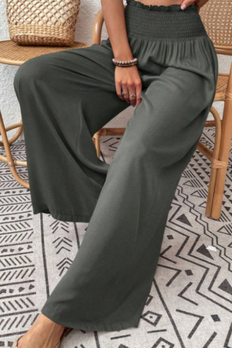 Casual Versatile Pleated Wide Leg Pants