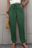 Solid Color Small Leg Casual Pants