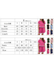 Round Neck Short Sleeved T-Shirt Shorts Two-Piece Set