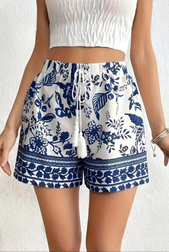 Bohemian Ethnic Style Printed Shorts 
