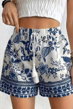Bohemian Ethnic Style Printed Shorts 