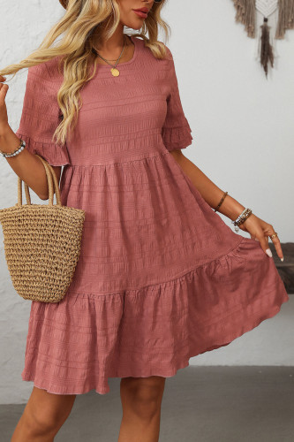 Loose Casual Short Sleeved Dress
