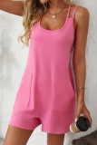 Wide Truffle Back Sleeveless Jumpsuit