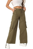 Workwear Multi Pocket Straight Leg Pants