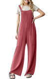Adjustable Shoulder Strap Sleeveless Jumpsuit