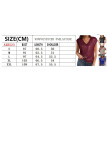 Solid Color Sequin Slim Fit V-Neck T-Shirt