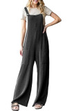 Adjustable Shoulder Strap Sleeveless Jumpsuit