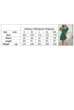Solid Color V-Neck Loose Casual Dress
