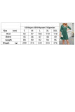 Summer V-Neck Pleated Ruffle Edge Dress