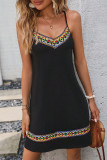 Ethnic Style Printed Sleeveless Dress