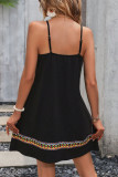 Ethnic Style Printed Sleeveless Dress