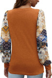 Knitted Long Sleeved Round Neck T-Shirt