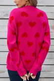 Valentine's Day Heart Long Sleeve Sweater