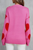 Valentine's Day Round Neck Long Sleeved Sweater
