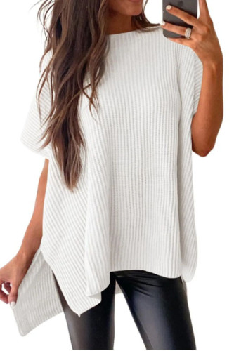 Short Sleeved Round Neck Loose T-Shirt