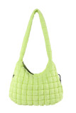 Large Capacity Down Cotton Pleated Cloud Bag
