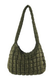 Large Capacity Down Cotton Pleated Cloud Bag