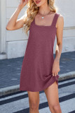 Square Neck Wear Both Sides Loose Dress