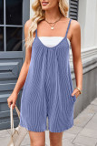 Versatile Pocket Straight Leg Jumpsuit Overalls