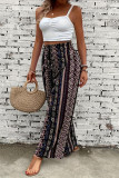 Bohemian Ethnic Style Printed Wide Leg Pants
